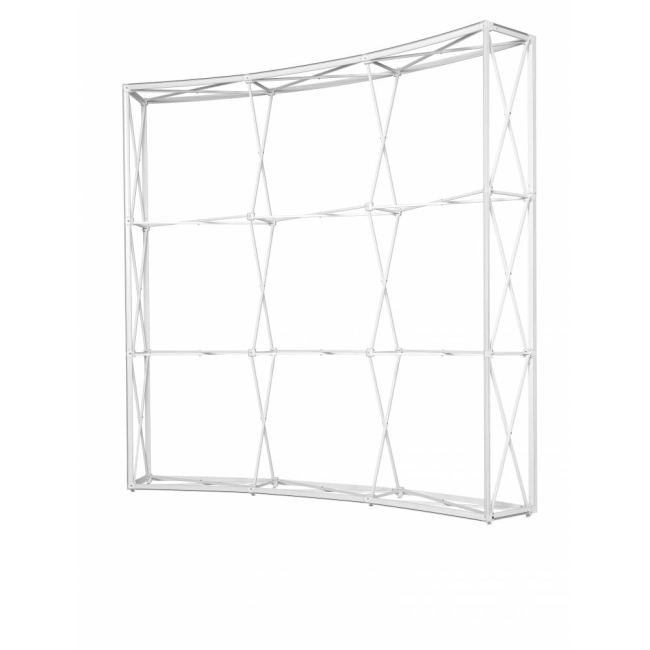 Ścianka łukowa Pop-Up Impress Curved LED 3 x 3
