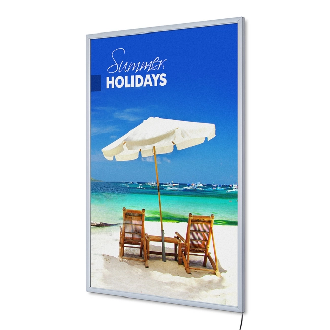 Podświetlana LED rama - rozmiar 70 x 100 mm