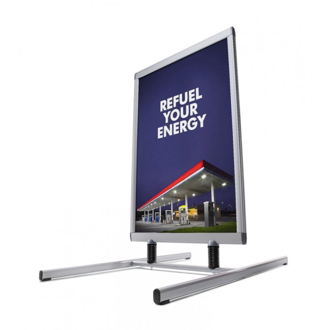 Potykacz reklamowy Windtalker Excel Eco z metalową podstawą