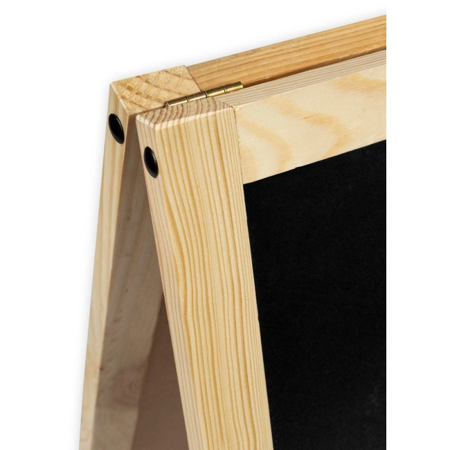 Potykacz drewniany kredowy Classic M 60x100 cm – tablica reklamowa dwustronna