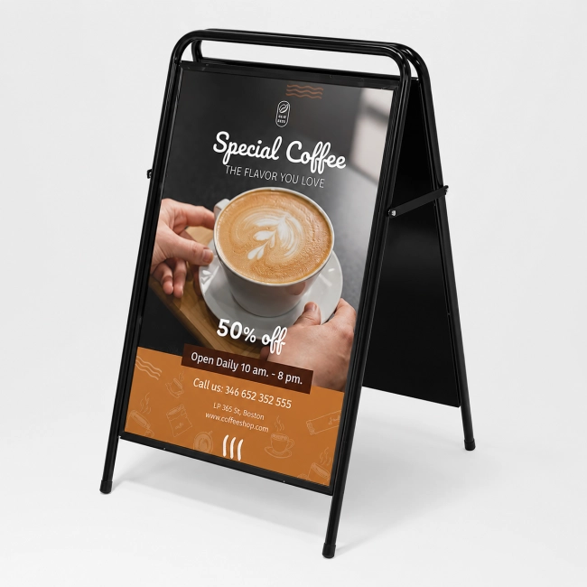 Tablica stalowa A-Board Elegant - różne formaty