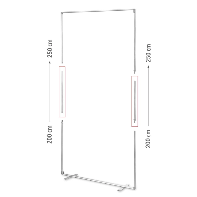 LONG SET 2.5 do systemu MEGA SEG™ 150 x 200 cm