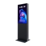 Totem Dwustronny Smart Line Digital z monitorem Samsung - czarny