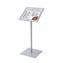 Zewnętrzny stojak na menu LED 2 x A4