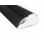 Roll-Up Czarny Premium 85 x 160-220 cm