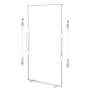 LONG SET 2.5 do systemu MEGA SEG™ 150 x 200 cm