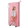 System podświetlany LED BOX™ 100 x 200 cm BLACK
