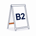 Potykacze reklamowe B2