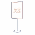 Stojaki reklamowo-informacyjne A2 Stojaki reklamowo-informacyjne A2