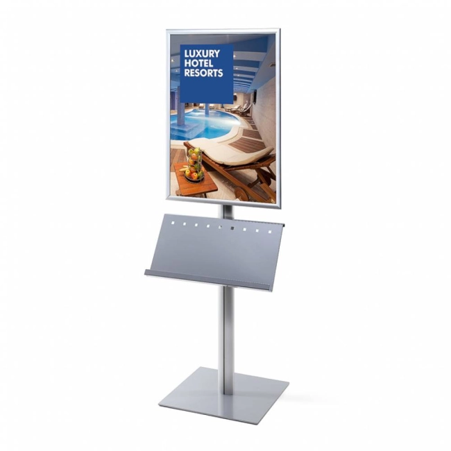 Stojak z ramką plakatową Info Pole STANDARD