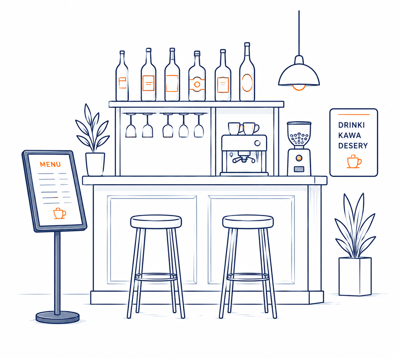 Bar, kawiarnia i bistro – prezentacja oferty
